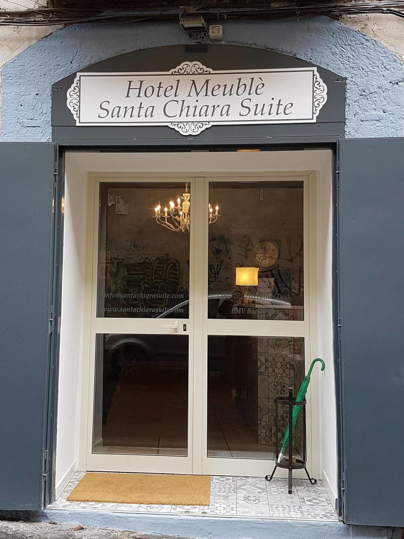 Hotel Meuble Santa Chiara Suite Неаполь Экстерьер фото